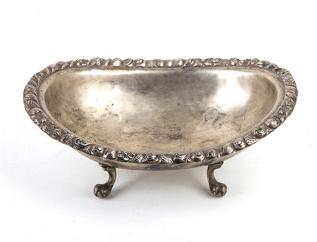 Vaschetta italiana in argento Napoli, 1832-1872 Altezza x larghezza x...