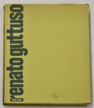 RENATO GUTTUSO TRENT'ANNI 1939-69 76 disegni presentati da Carlo Levi cm 34x25