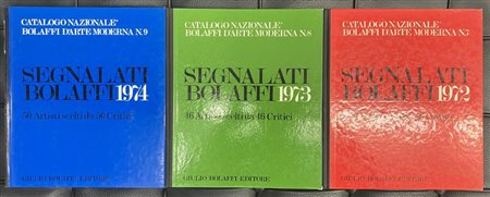 LOTTO TRE LIBRI - Segnalati Bolaffi 1972 - Segnalati Bolaffi 1973 - Segnalati...