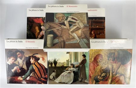 LOTTO DI 6 LIBRI La pittura in Italia - Le origini - Il Quattrocento - Il...