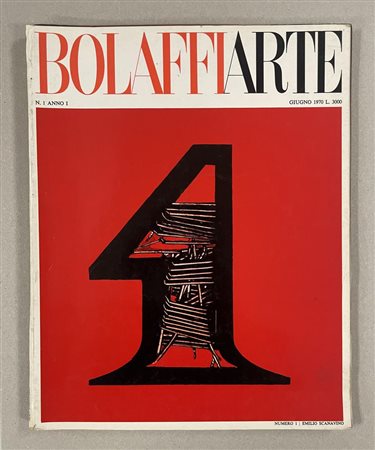 BOLAFFI ARTE N.1 Anno I Giugno 1970 L.3000 cm 30,5x25,5 Danni
