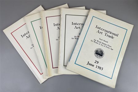 INTERNATIONAL ART TRADE composta da 5 libri: - Numero 24 (January 1985) -...