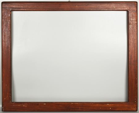 CORNICE IN LEGNO cm 71x81 , luce cm 56x69 Abrasioni