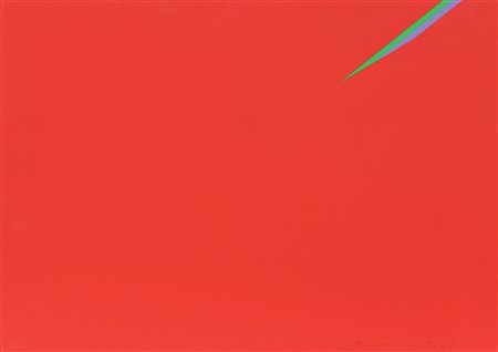 Chin Hsiao Omaggio alla grande guida, 1978 serigrafia su carta, cm. 49x69,...