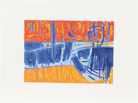 Corpora Antonio Senza titolo serigrafia su carta, cm. 60x80, es. LXXXIII/CXX...