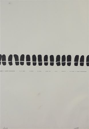 Cucchi Enzo Un Valore X litografia su carta, cm. 70x50, es. 79/100 firmata in...