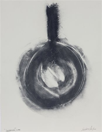 Frigerio Nicoletta Resistenza, 2004 lotto di 2 carte a mano e carborundum,...