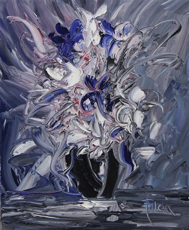 Falchi Mario Senza titolo olio su tela, cm. 50x40 firmato in basso a destra