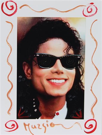 Murgia Maria Omaggio a Michael Jackson, 2014 fotografia digitale dipinta, cm....