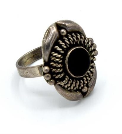 ANELLO IN ARGENTO 925 CON ONICE misura 18