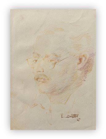 LINO DINETTO (1927) - Figura di uomo, 1947