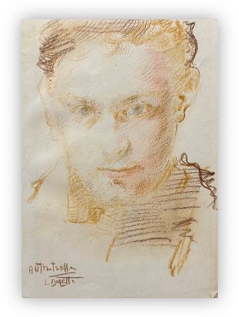 LINO DINETTO (1927) - Autoritratto, 1947