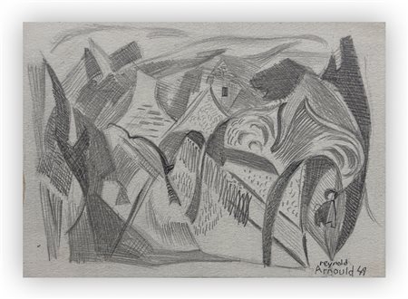 REYNOLD ARNOULD (1919-1980) - Senza Titolo, 1949