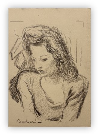 CONTARDO BARBIERI (1900-1966) - Senza Titolo, 1948