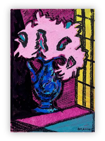 LUIGI BRACCHI (1892-1978) - Fiori, anni '40
