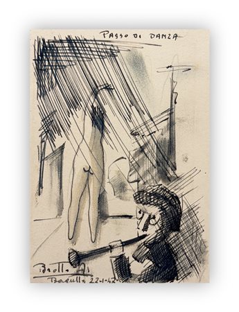 ANGELO BROTTO (1914-2002) - Passo di danza, 1947