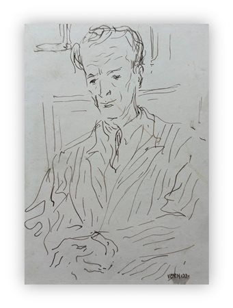 RENATO VERNIZZI (1904-1972)  - Paesaggio, 1947