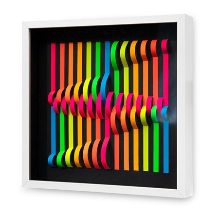 DARIO ZAFFARONI (1943) - Polidinamiche fluorescenti, 2021