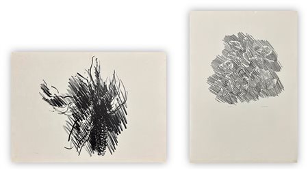 ENNIO MORLOTTI (1910-1992) - Lotto unico composto da 2 opere grafiche