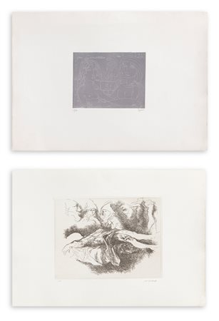 AUTORI VARI (MURER E ZANCANARO) - Lotto unico composto da 2 opere grafiche