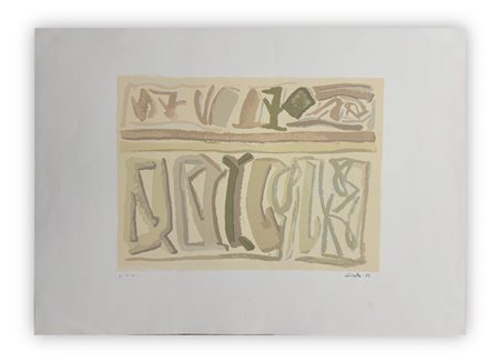 RICCARDO LICATA (1929-2014) - Senza Titolo, 1983