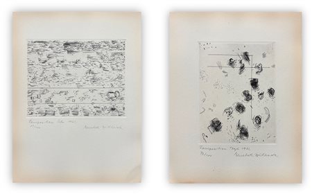 CARL BUCHHEISTER - Lotto unico composto da 2 opere: