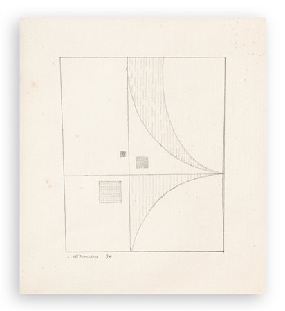 LUIGI VERONESI (1908-1998) - Senza Titolo, 1974