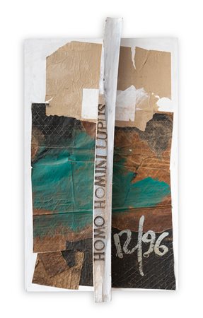 ANTONIO DEL DONNO (1927-2001) - Homo Homini Lupus, 1996