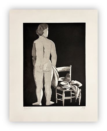 GIACOMO MANZÙ (1908-1991) - Senza Titolo