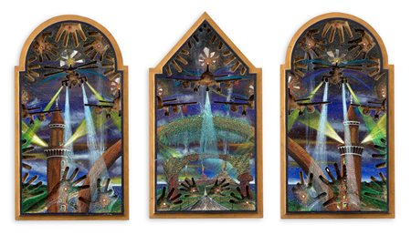 GIANCARLO GELSOMINO (1958) - Notti stellate di forme e colori, 1999