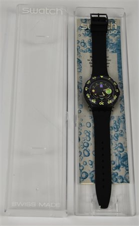 SWATCH SCUBA 200, 1992 mod. CAPTAIN NEMO, cod. SDB101 anno 1992 Completo di...