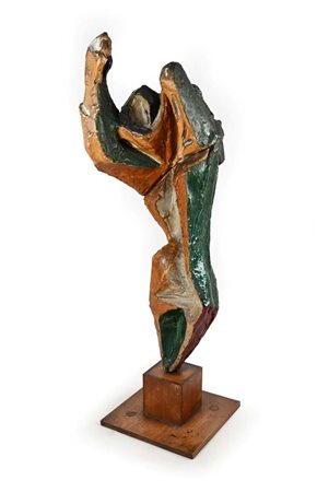 Leonardi Leoncillo (Spoleto 1915 - Roma 1968) Donna che si spoglia 1948/1949...