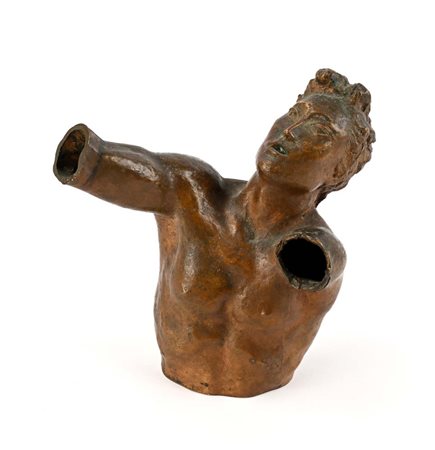 Tommaso Bertolino (Palermo 1897 - Roma 1979) Mezzobusto di fanciullo Firma...