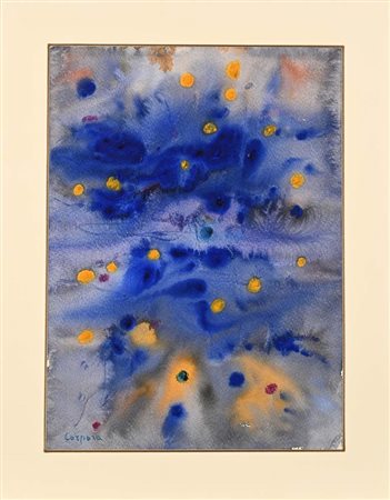 Antonio Corpora (Tunisi 1909 - Roma 2004) Senza titolo Firma in basso a...