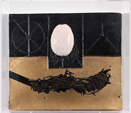 Emilio Scanavino (Genova 1922 - Milano 1986) Senza titlo 1968 Al verso reca...