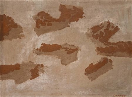 Giulio Turcato (Mantova 1912 - Roma 1995) Ritrovamenti 1957 Firma in basso a...