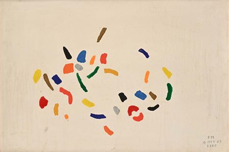 Fernando Melani (San Piero di Agliana 1907 - Pistoia 1985) Melani dipinto su...