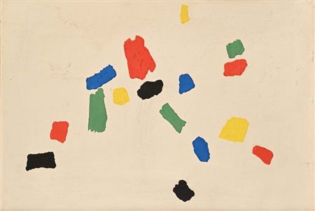 Fernando Melani (San Piero di Agliana 1907 - Pistoia 1985) Senza titolo 1962...