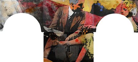 Mario Schifano (Homs 1934 - Roma 1998) Senza titolo Metà anni '70 Trattasi di...