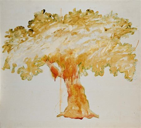 Mario Schifano (Homs 1934 - Roma 1998) Senza titolo (Albero della vita) 1979...