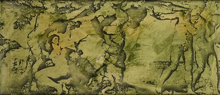 Tano Festa (Roma 1938 - Roma 1988) Dal Peccato Originale, 1982 Al verso firma e...