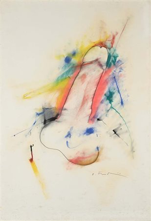 Edoardo Franceschini (Catania 1928 - Varese 2006) Senza titolo Firma in basso...