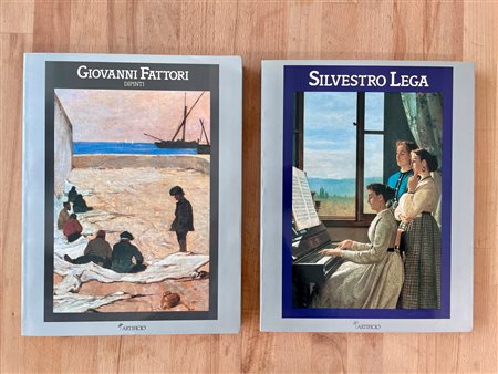 GIOVANNI FATTORI E SILVESTRO LEGA - Lotto unico di 2 cataloghi