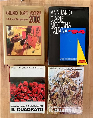 ANNUARI D'ARTE - Lotto unico di 4 cataloghi