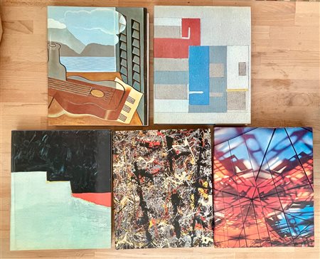 MANUALI D'ARTE MODERNA - Lotto unico di 5 cataloghi