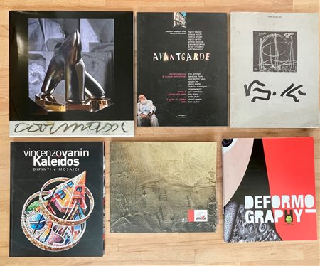 ARTE CONTEMPORANEA E DEL DOPOGUERRA - Lotto unico di 6 cataloghi