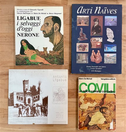 ARTE FIGURATIVA ITALIANA - Lotto unico di 4 cataloghi