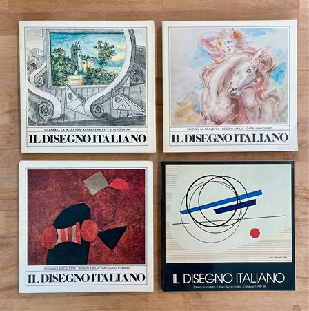 EDIZIONI LA SCALETTA (IL DISEGNO ITALIANO) - Lotto unico di 4 cataloghi
