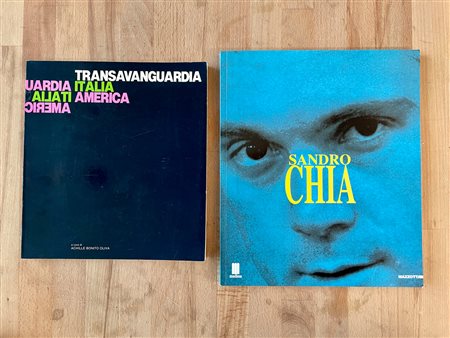 SANDRO CHIA E LA TRANSAVANGUARDIA - Lotto unico di 2 cataloghi