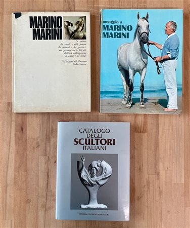 MARINO MARINI E SCULTURA ITALIANA - Lotto unico di 3 cataloghi
